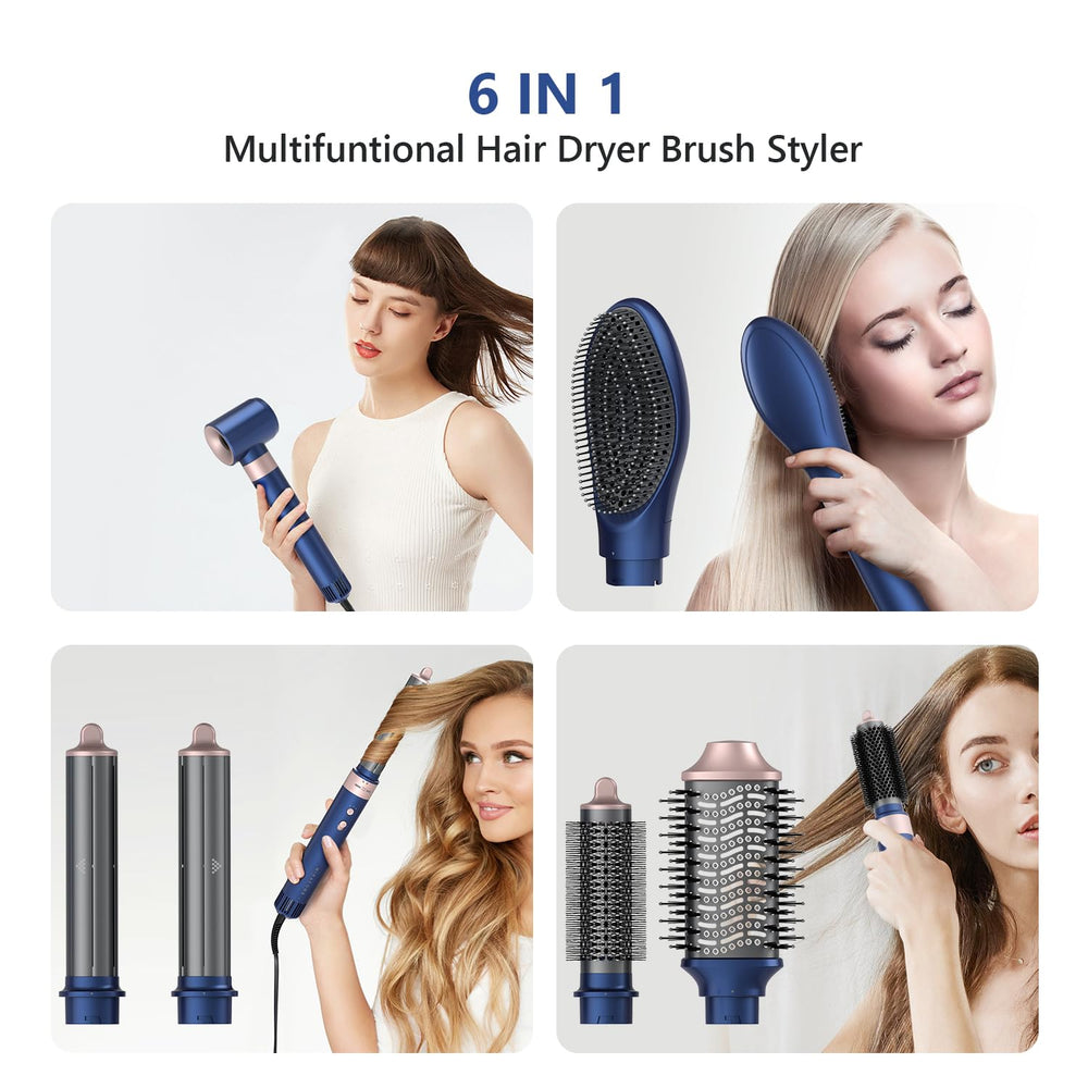 MIRACOMB auto-wrap curlers create effortless curls with a 1.25-inch barrel.