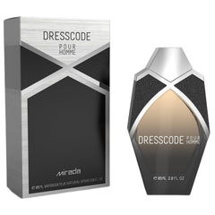 MIRADA Dresscode bottle closeup with citrus opening for a fresh daytime wear.
