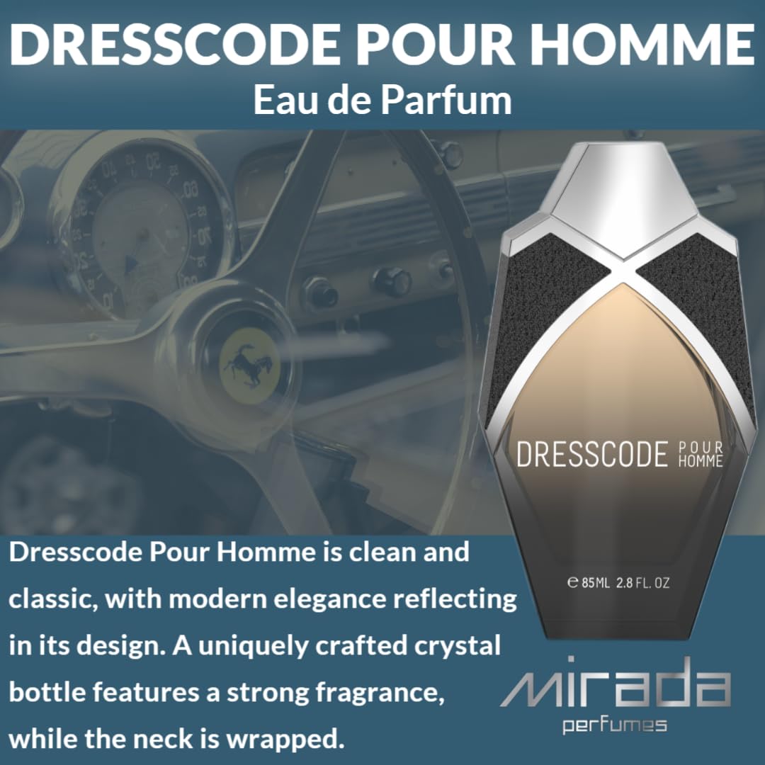 MIRADA Dresscode lifestyle scene suggests confident styling for social outings.