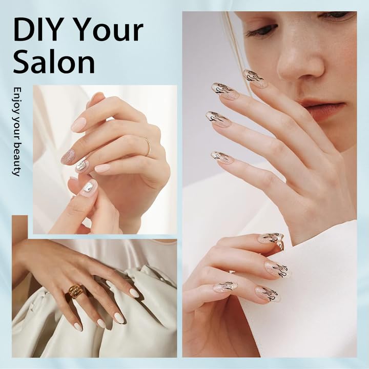 MIRAGE LAYON UV Nail Lamp ABS material for durable everyday use