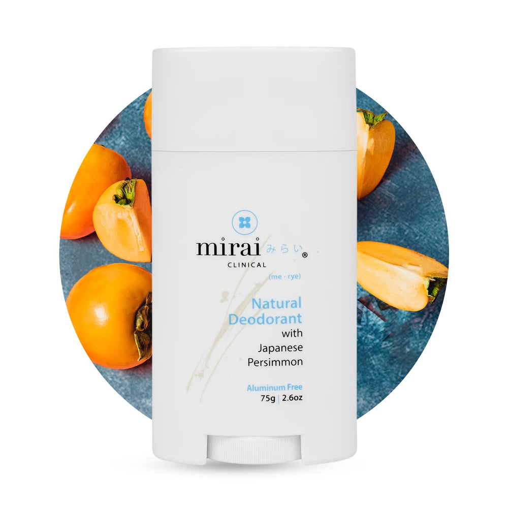 Mirai Clinical unscented 75g deodorant for aluminum-free protection
