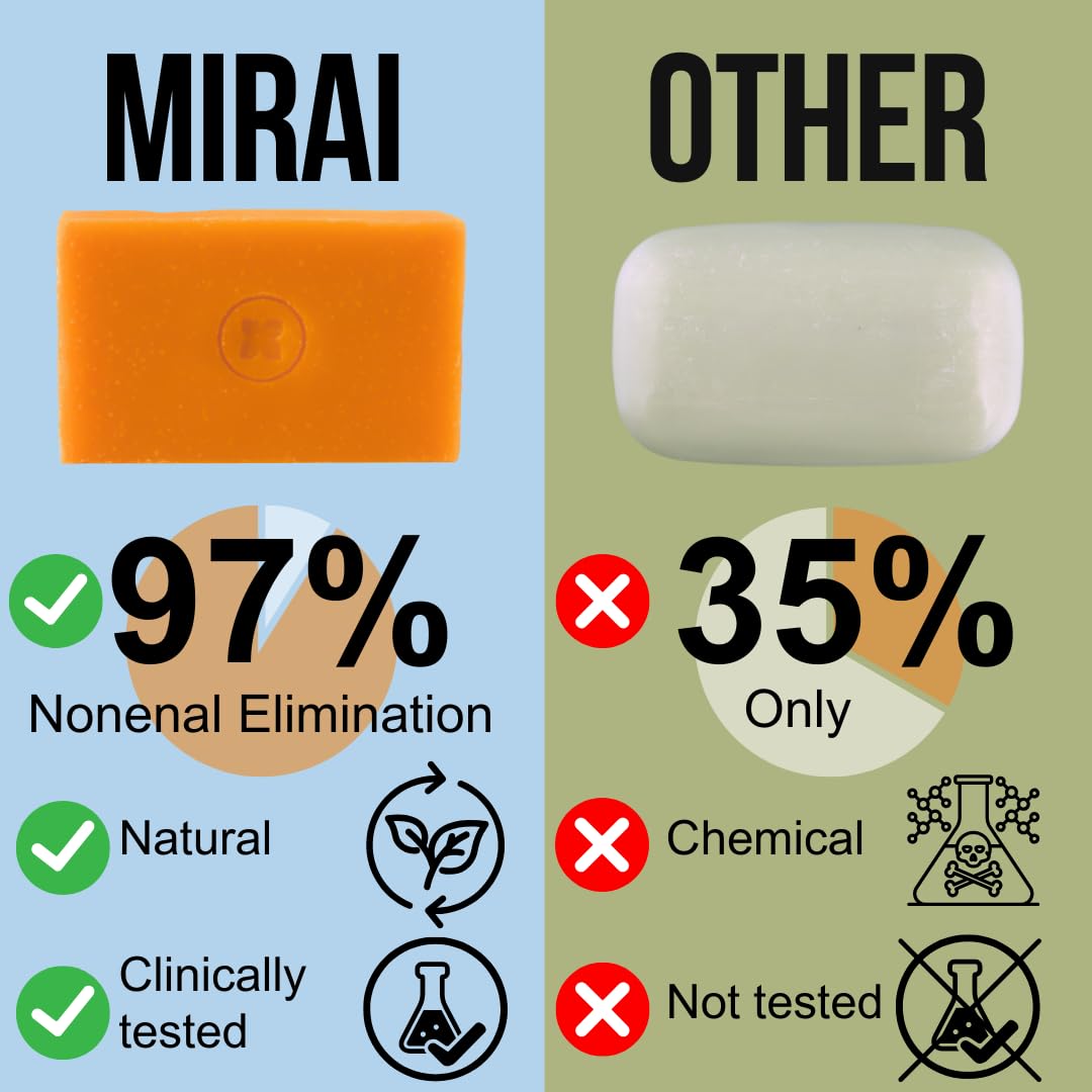 Mirai Persimmon Soap Bar ingredients highlight persimmon