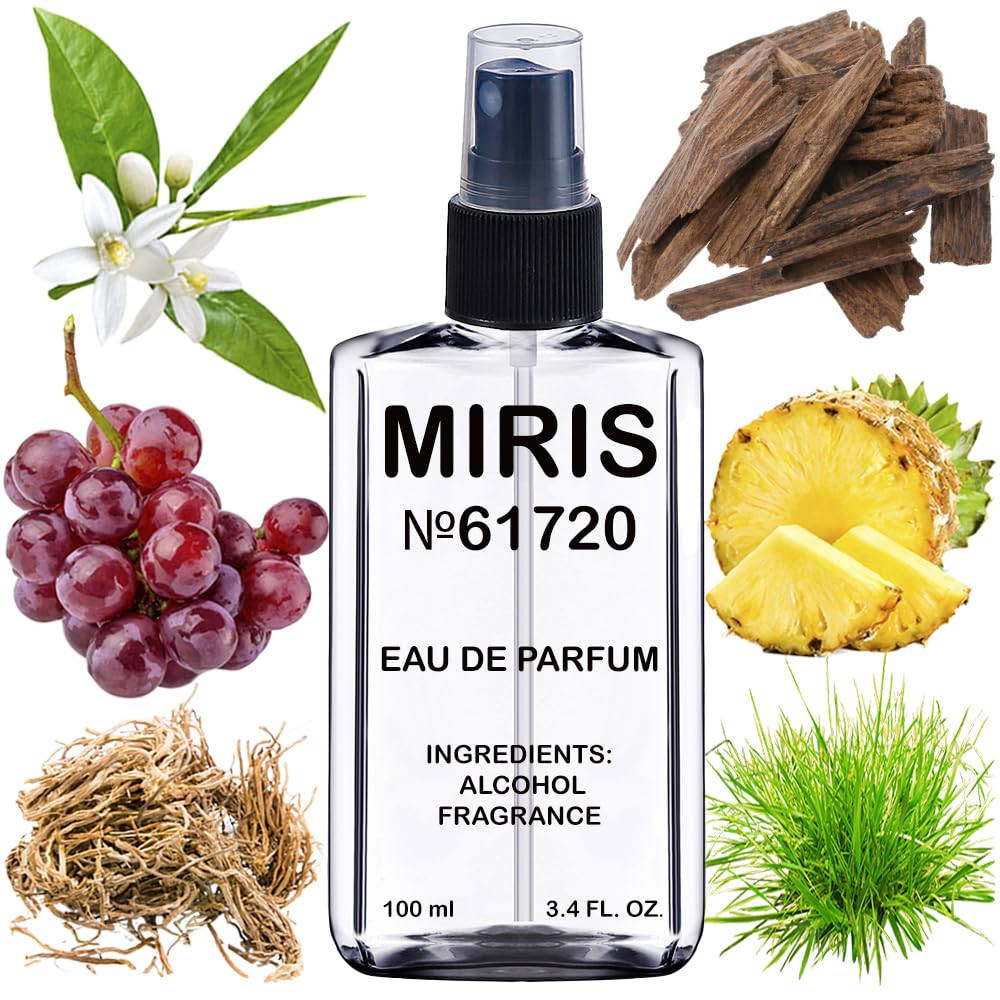 MIRIS No. 61720 bottle front showing premium unisex fragrance for day-to-night wear