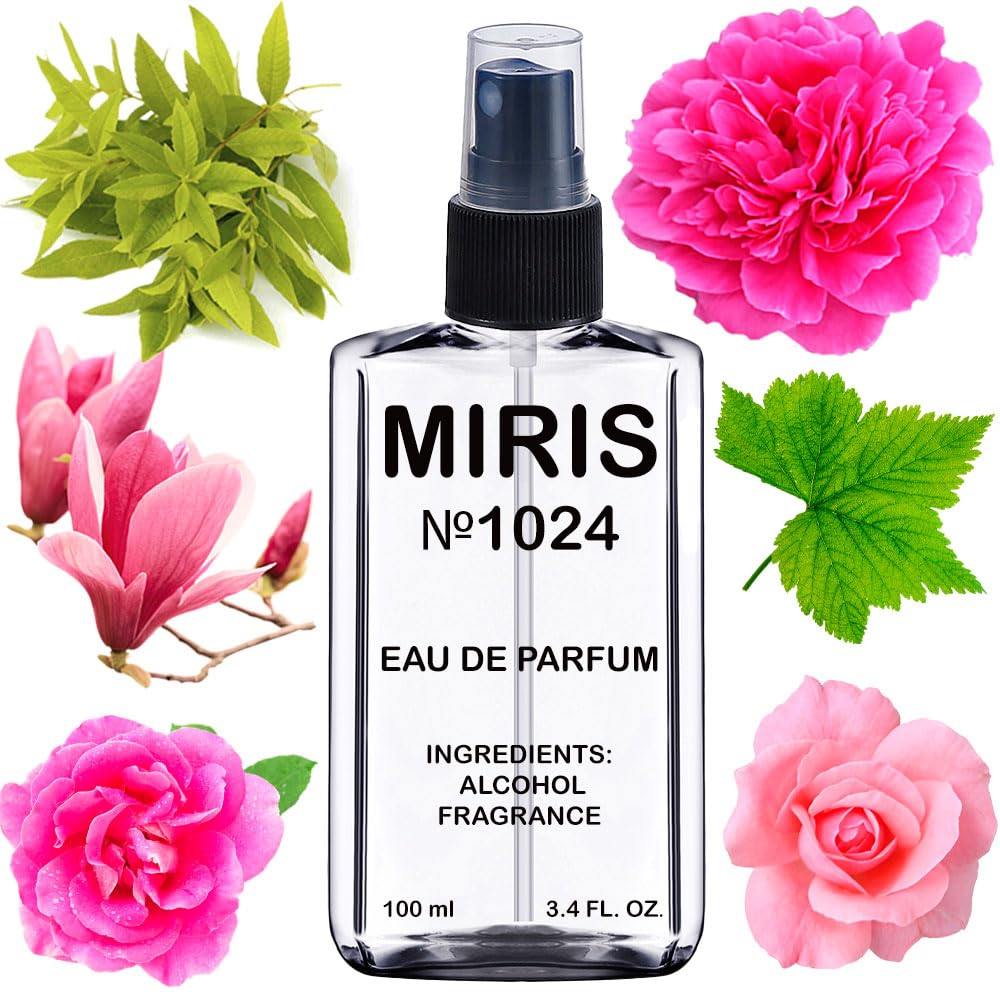 MIRIS No.1024 bottle front highlighting the floral-fruity profile for daily wear