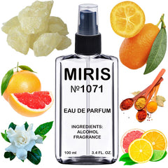 MIRIS No. 1071 bottle front view for everyday unisex wear
