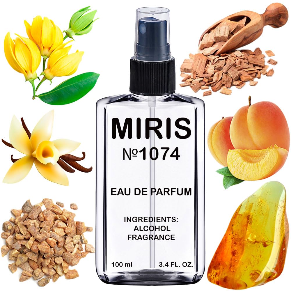 MIRIS No. 1074 bottle closeup showing elegant design for evening wear