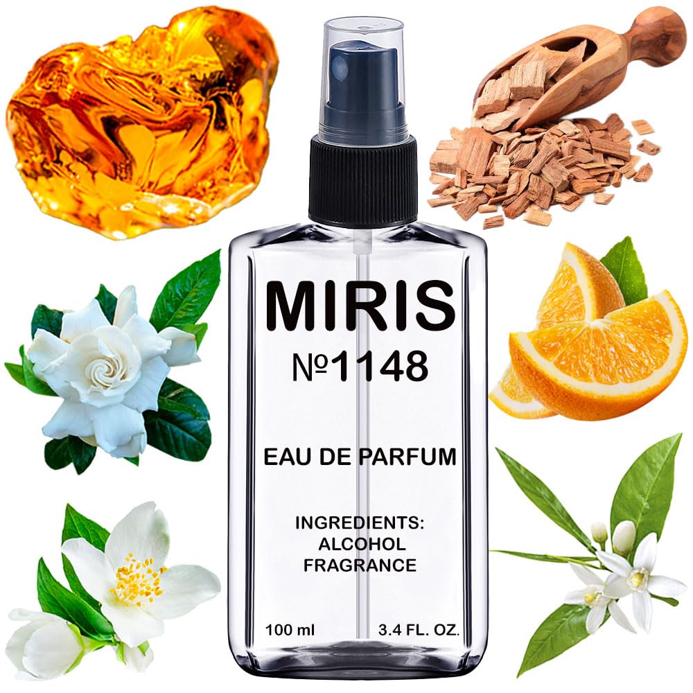 MIRIS No. 1148 floral top notes image showcasing citrus freshness for a bright start.