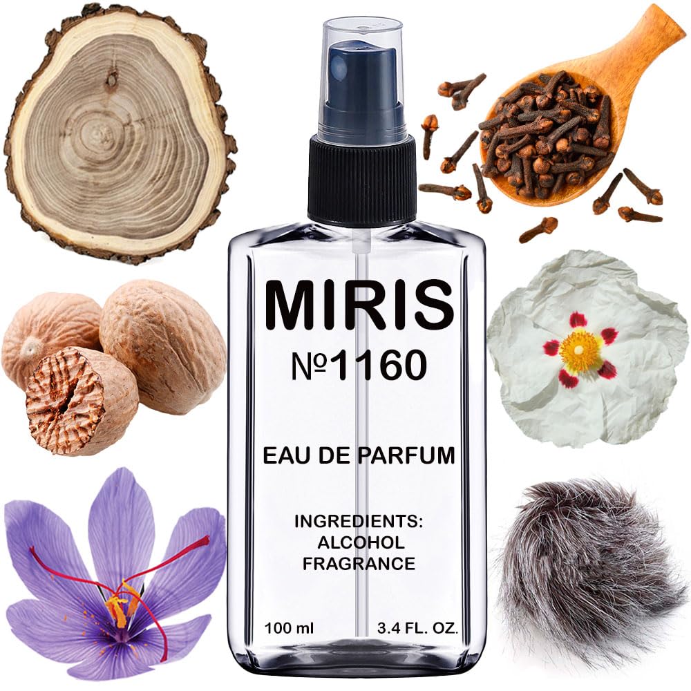MIRIS No. 1160 bottle close-up for daily wear