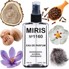 MIRIS No. 1160 bottle close-up for daily wear
