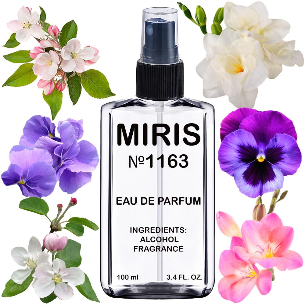 MIRIS No. 1163 Angels Only bottle front showcases floral elegance for daily wear.