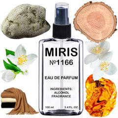 MIRIS No. 1166 bottle front view showing Alien-inspired elegance and long-lasting fragrance