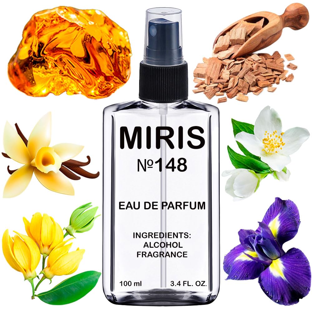 MIRIS No. 148 bottle displayed for evening wear with oriental-woody profile