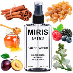 MIRIS No. 152 bottle front for daily elegance