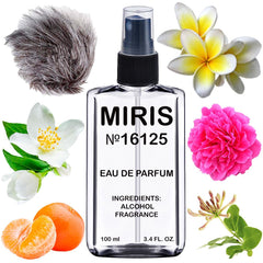 MIRIS No. 16125 perfume bottle front view, ideal for daily wear.