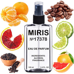 MIRIS No. 17378 bottle front view shows premium design for touch-up wear.