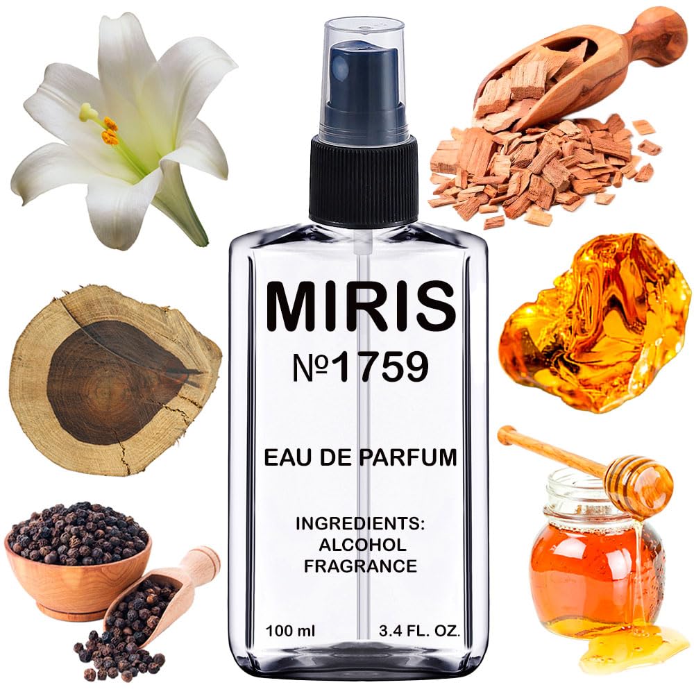 MIRIS No. 1759 bottle close-up highlighting premium design suitable for gifting