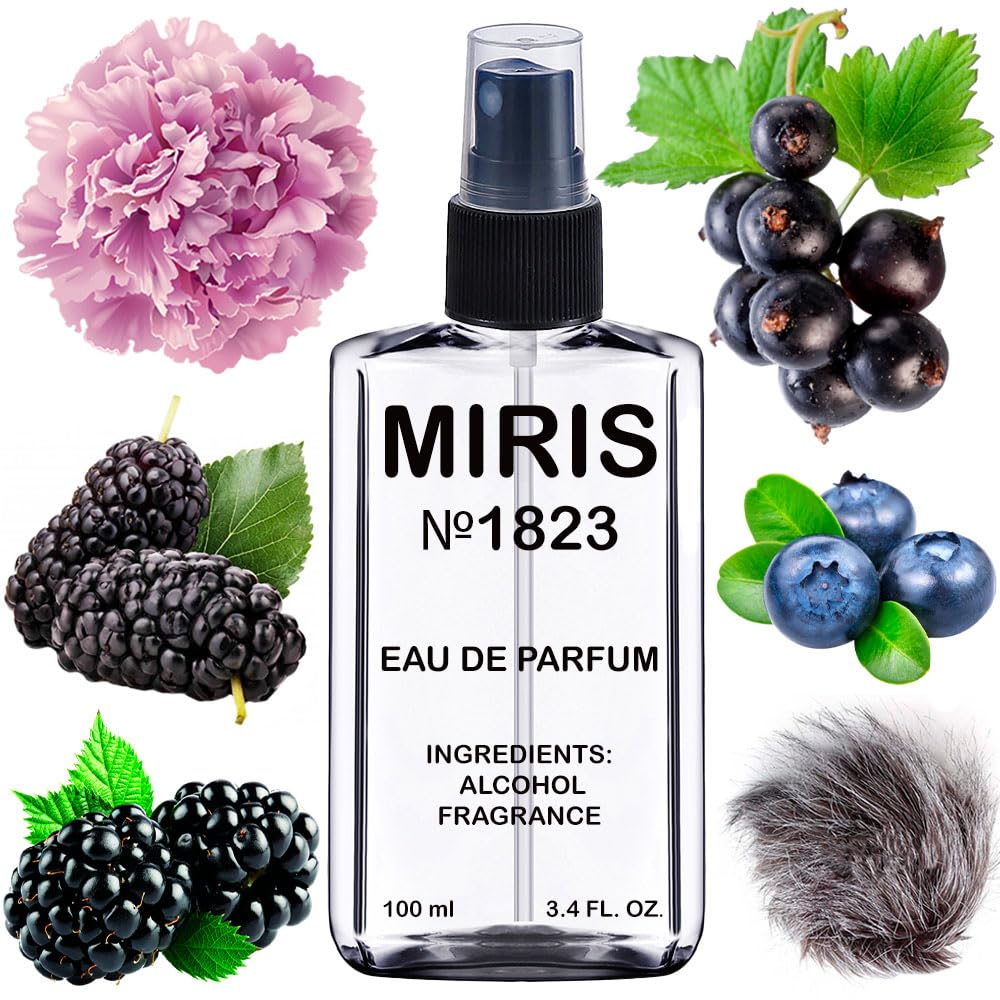 MIRIS No. 1823 amethyst inspired bottle for daily elegance