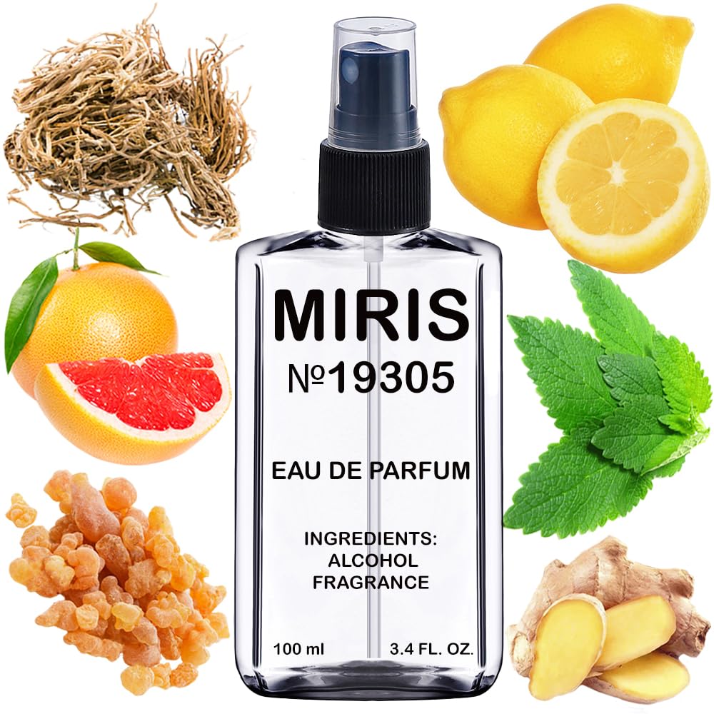 MIRIS No. 19305 bottle front showing premium design for daily wear
