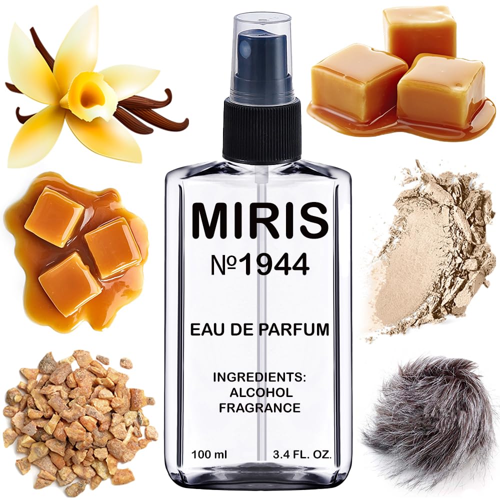 MIRIS No. 1944 bottle front showcases candy-inspired design for visual appeal.
