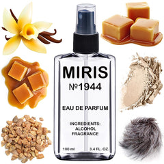 MIRIS No. 1944 bottle front showcases candy-inspired design for visual appeal.