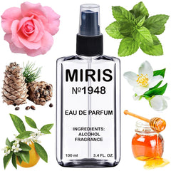 MIRIS No. 1948 bottle front view for elegant daily wear