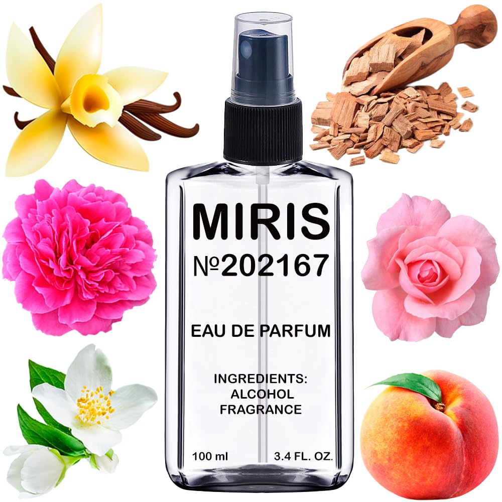 MIRIS No. 202167 bottle front view for refined daily fragrance.