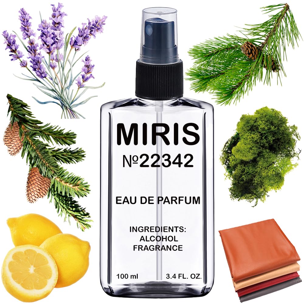 MIRIS No. 22342 bottle front view with premium gourmet scent.