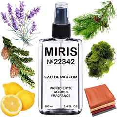 MIRIS No. 22342 bottle front view with premium gourmet scent.