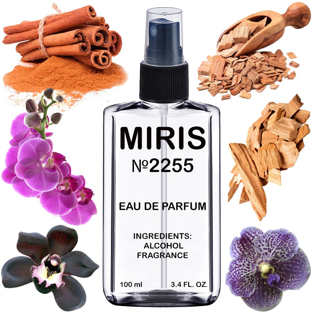 MIRIS No. 2255 Liq Gold Eupho bottle close-up for premium gifting.