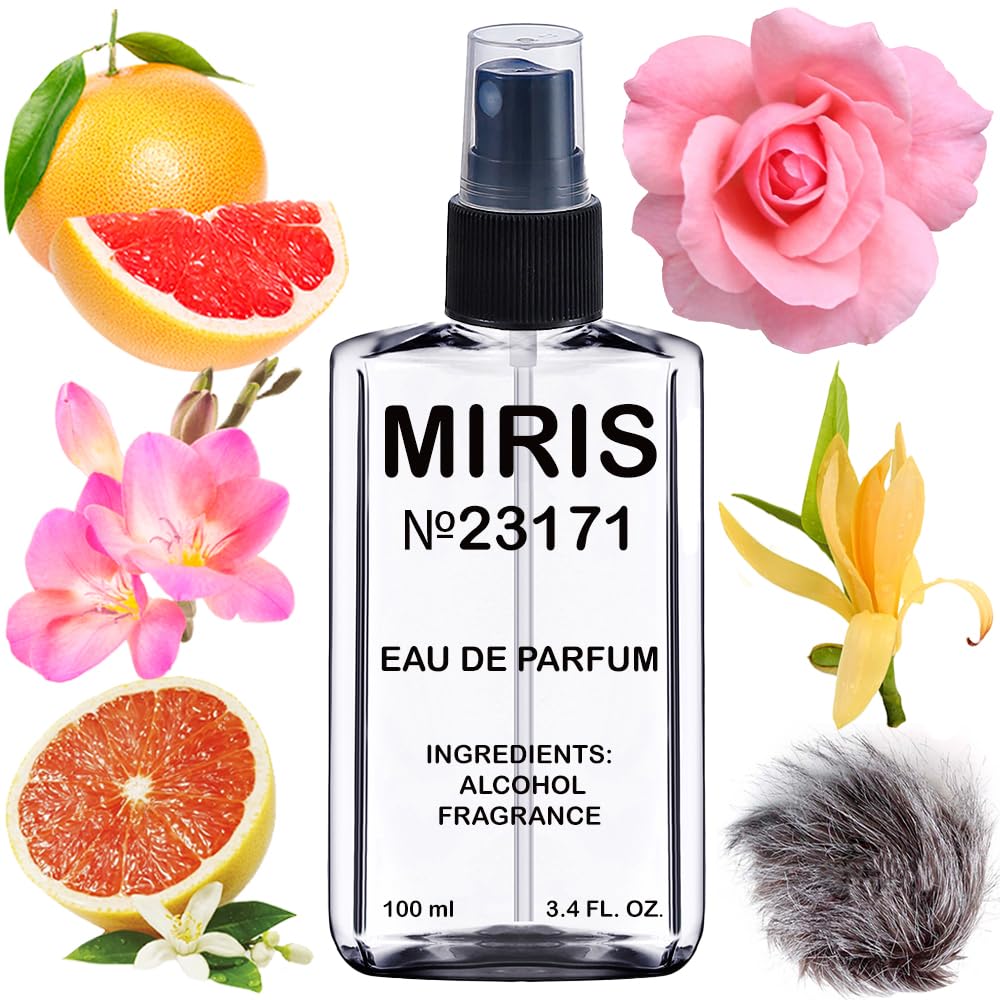 MIRIS No. 23171 bottle front, floral fragrance for daily wear.