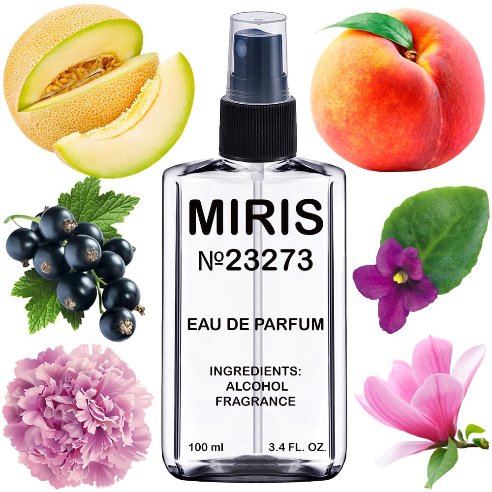 MIRIS No. 23273 bottle front displays a floral fruity profile for daily wear.