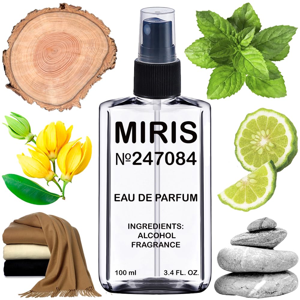 MIRIS No. 247084 bottle pour hints at a long-lasting woody aroma