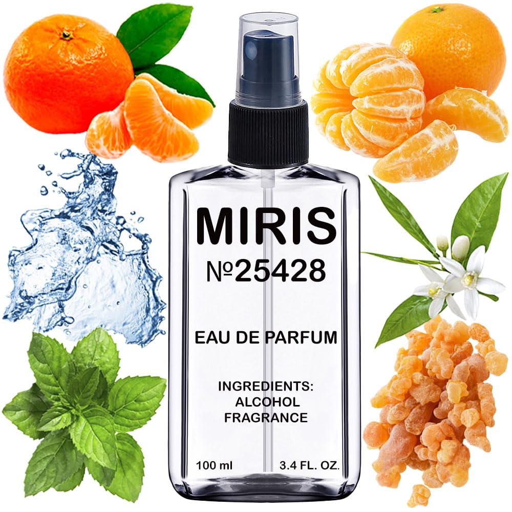 MIRIS No. 25428 bottle front shows premium design for daily wear