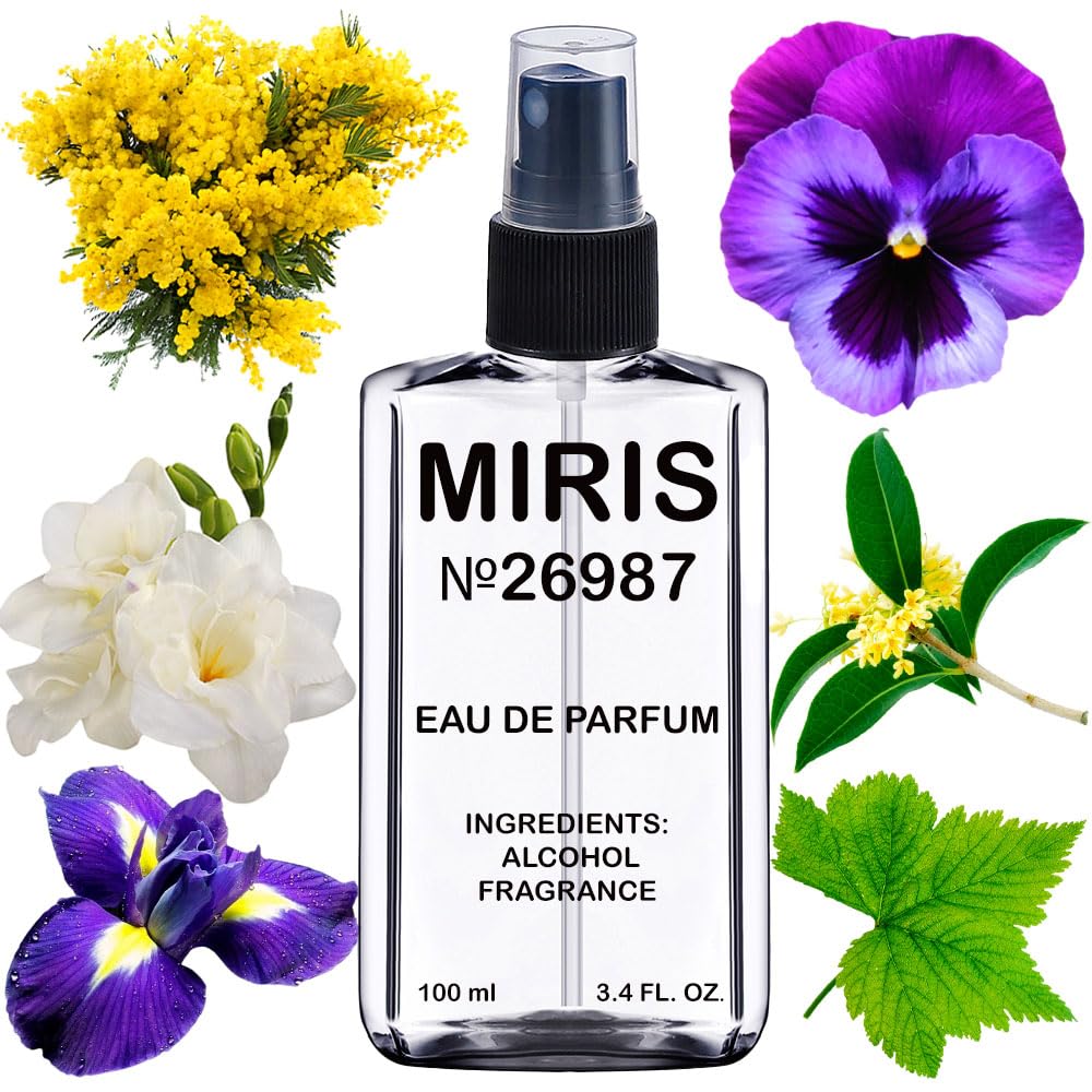 MIRIS No. 26987 bottle front view for daily fragrance rituals.