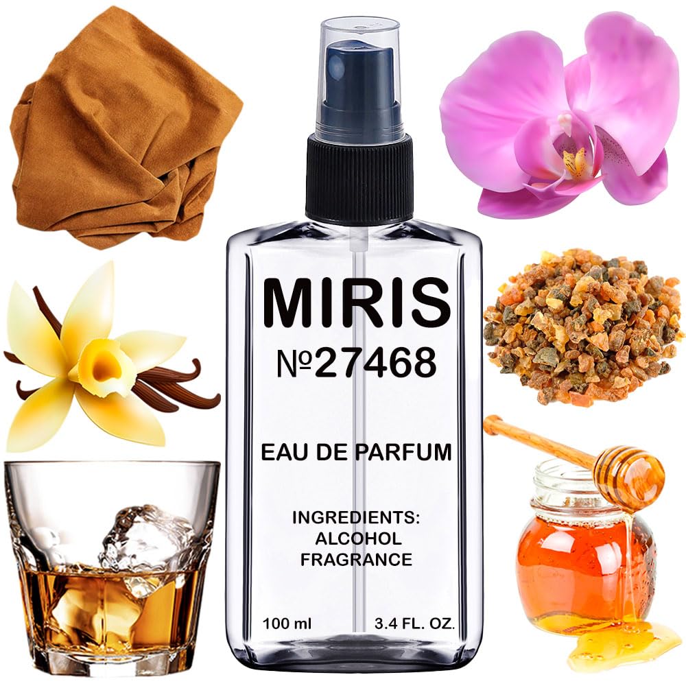 MIRIS No. 27468 velvet orchid bottle exudes sophistication for evening wear.