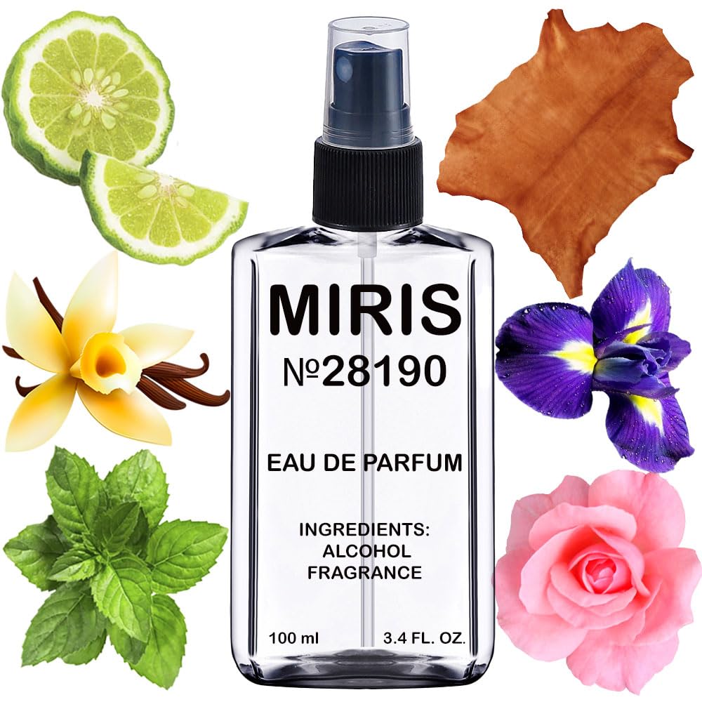 MIRIS No. 28190 Donna-inspired bottle front shows elegant design