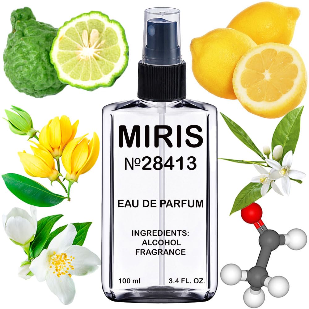 MIRIS No. 28413 Number 5 L'Eau bottle front, ideal for daily wear.
