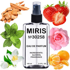 MIRIS No. 30258 bottle—Cherie-inspired design, ideal for daily wear.
