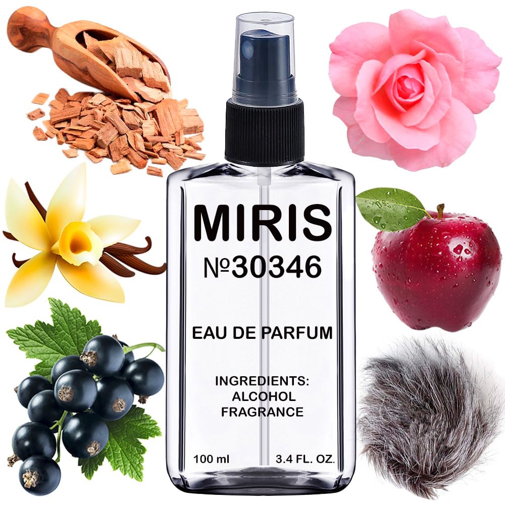 MIRIS No. 30346 bottle close-up showcasing elegant design and premium fragrance.