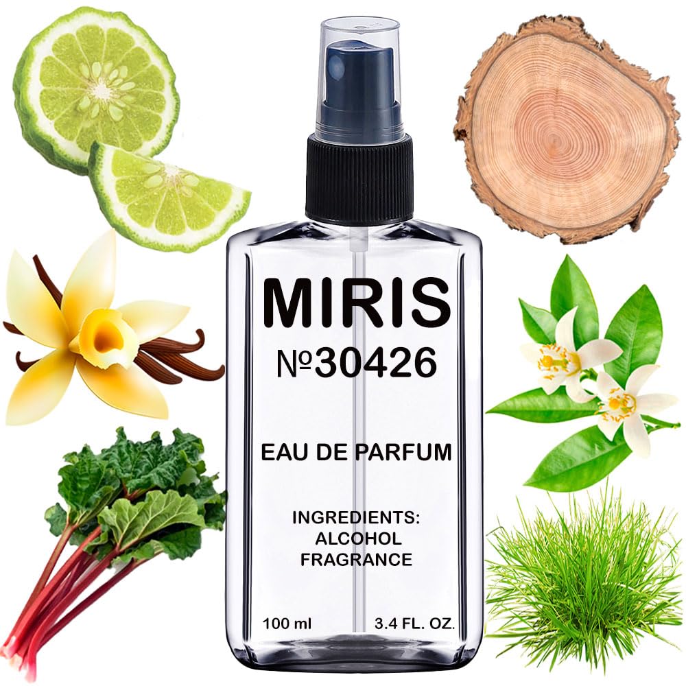 MIRIS No. 30426 bottle showing Aura-inspired fragrance for daily wear