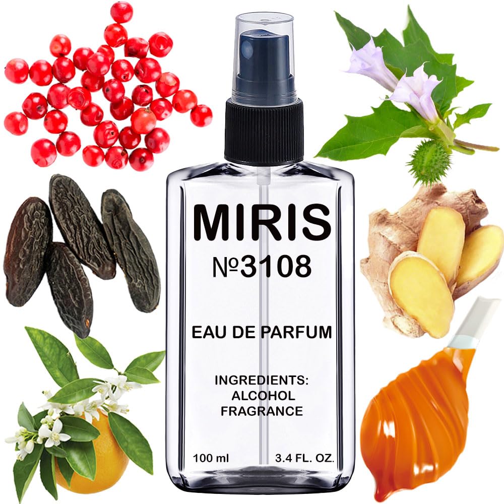 MIRIS No. 3108 bottle close-up for daily wear and refined presence