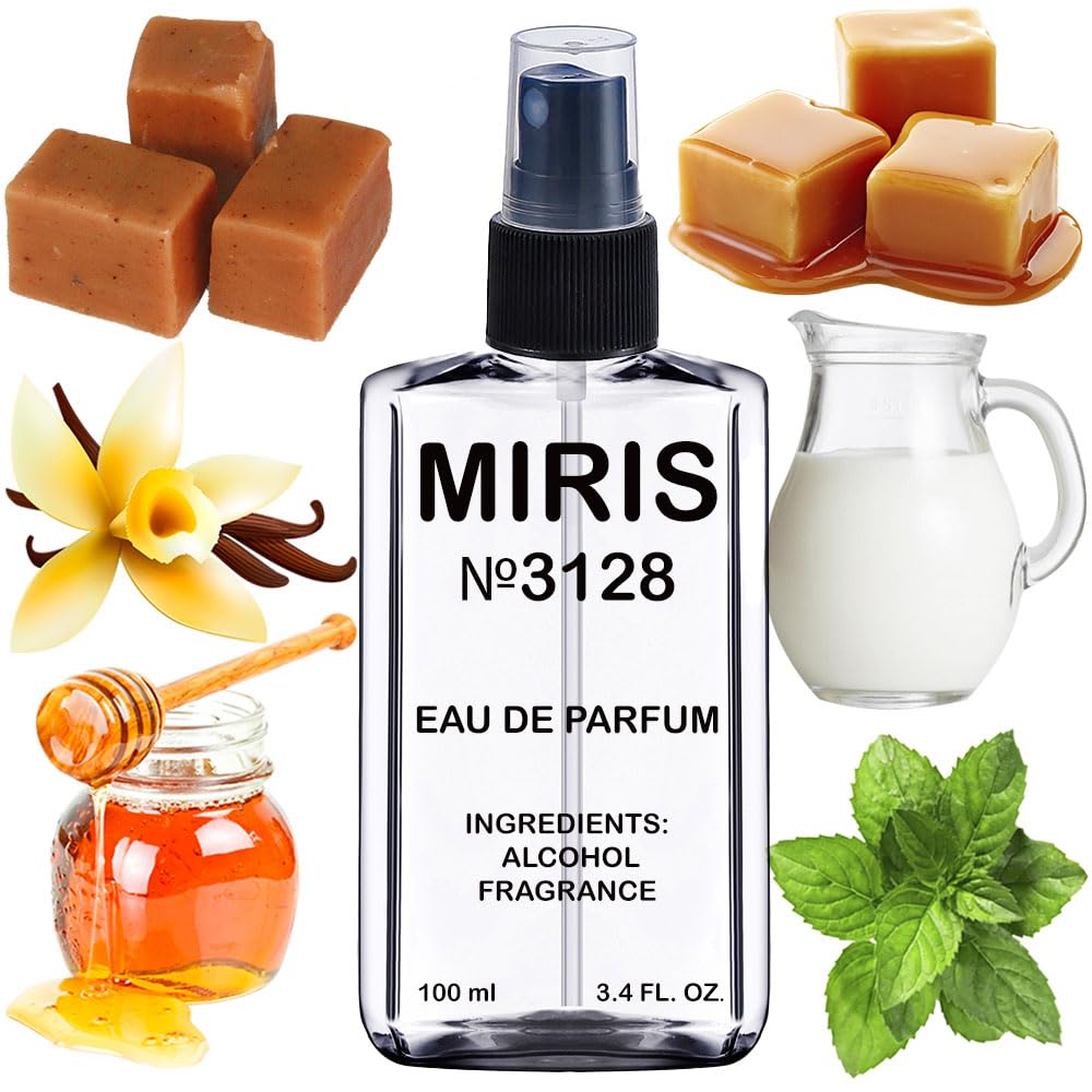MIRIS No. 3128 full bottle on display, perfect for gifting.