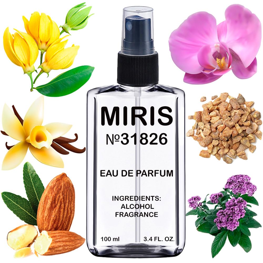 MIRIS No. 31826 orchid bottle closeup for luxurious evening wear