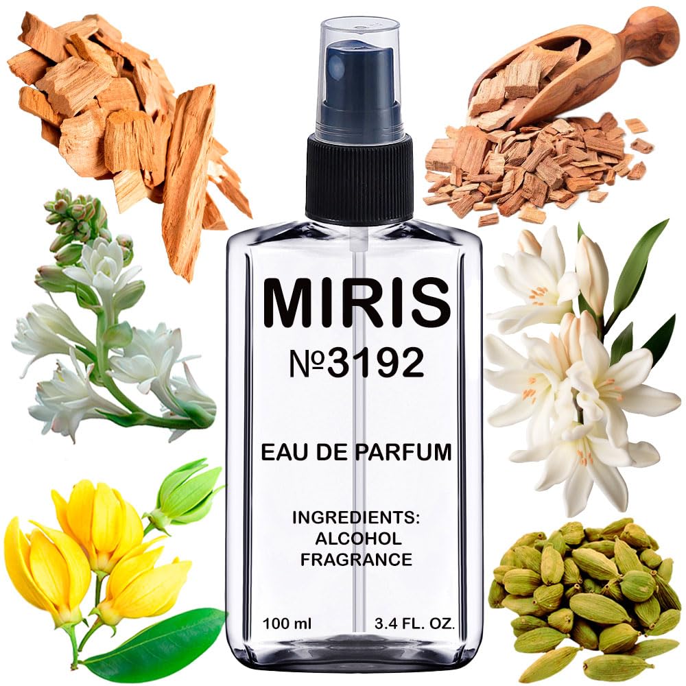 MIRIS No. 3192 bottle front view, unisex fragrance suitable for daily wear.