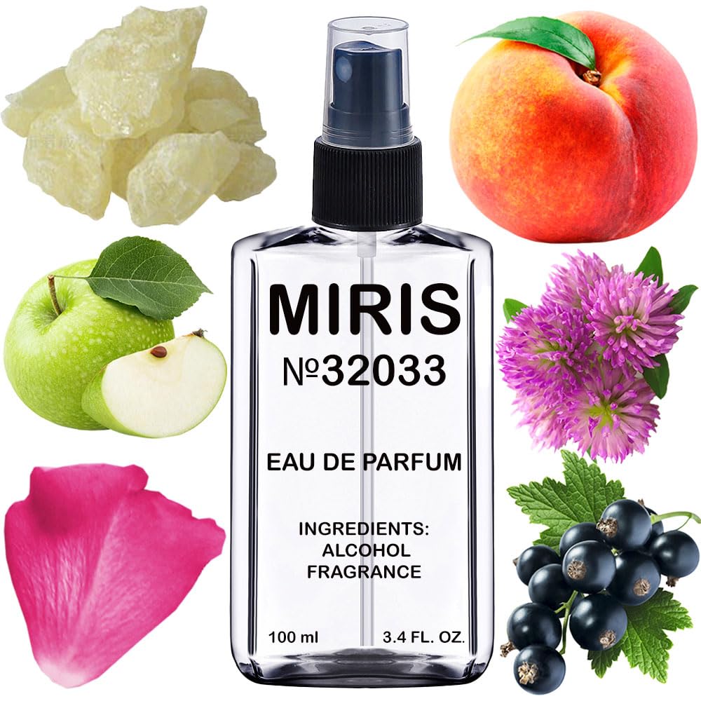 MIRIS No. 32033 bottle with Dylan Blue-inspired design for everyday elegance.