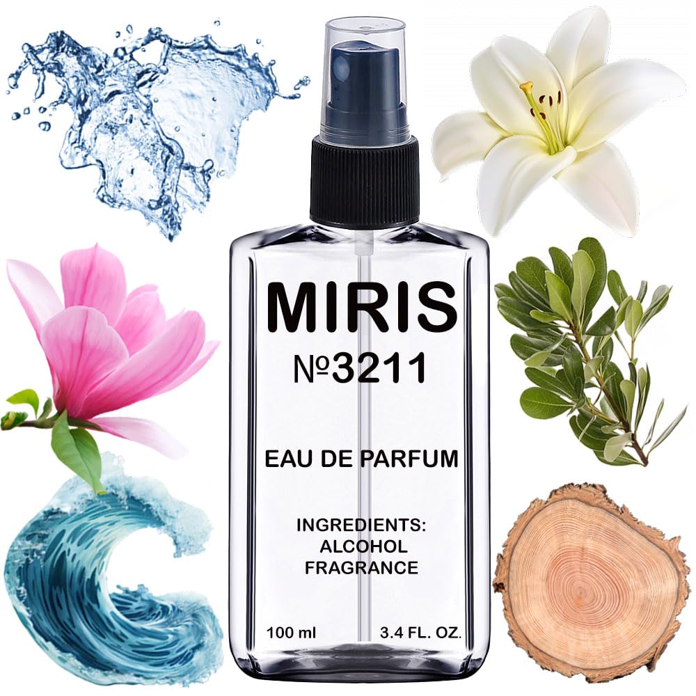 MIRIS No. 3211 lagune-inspired bottle for refined daily wear.