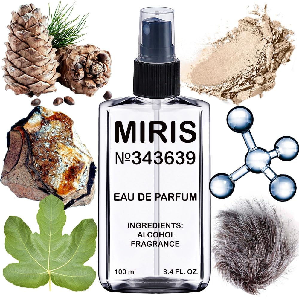 MIRIS No. 343639 bottle pour shows Casanova-inspired perfume for versatile wear