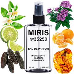 MIRIS No. 35250 Code Colonia bottle on display, ideal for daily scent.