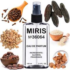 MIRIS No. 36064 bottle front view for daily unisex wear.