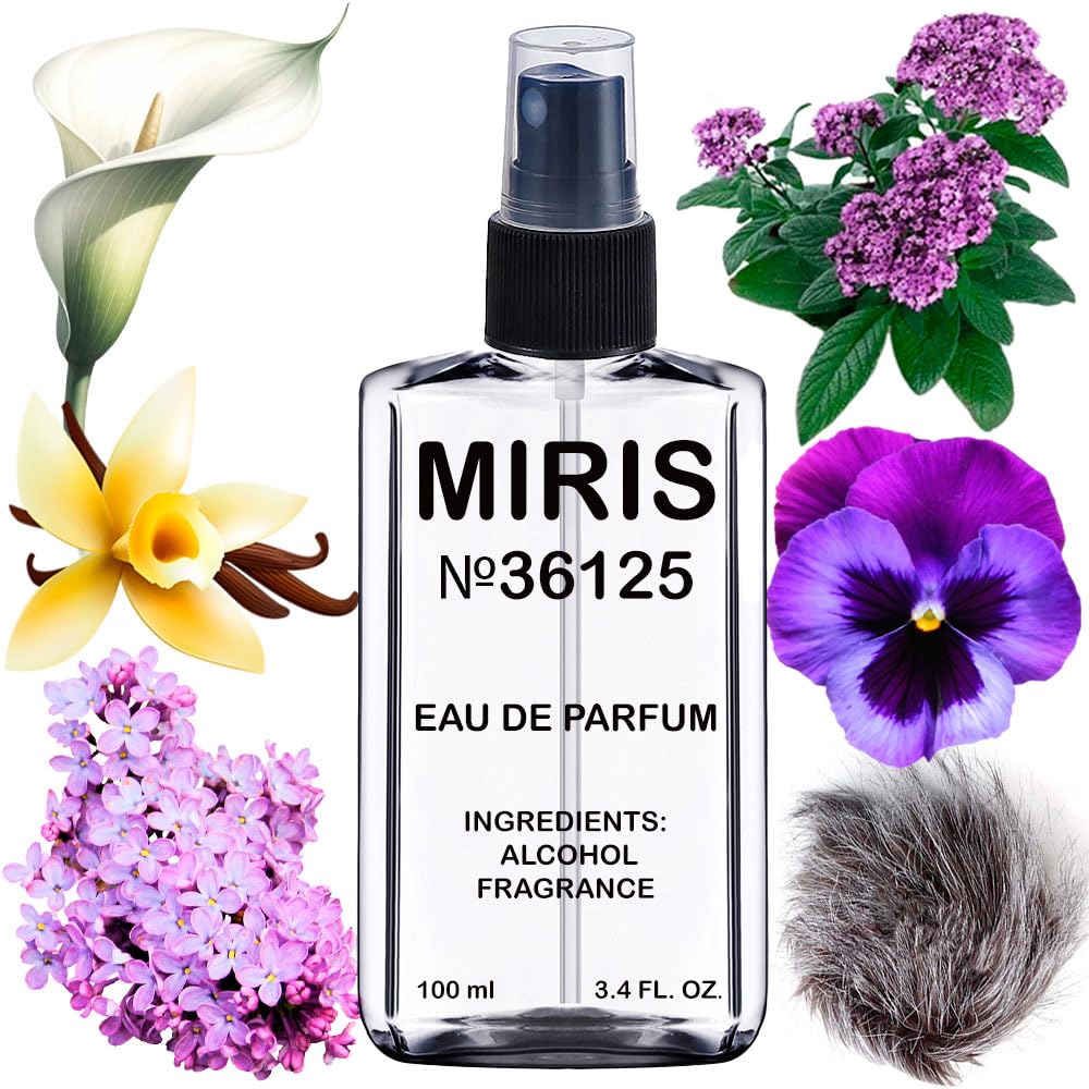 MIRIS No. 36125 bottle front view for everyday wear.